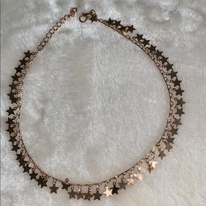 Star choker necklace